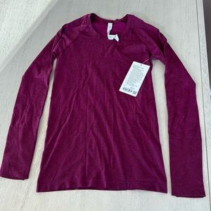 NWT Lululemon Swiftly Tech Long Sleeve 2.0 size 6